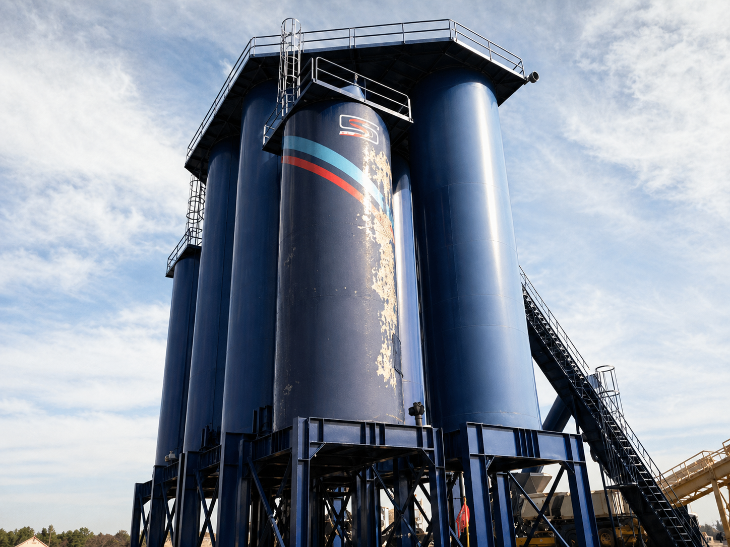 Before Industrial Silo
